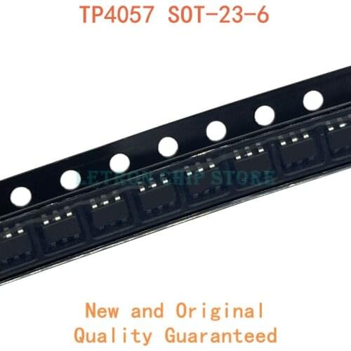 20PCS TP4057 SOT-23-6 57 SOT23-6 SMD new and original IC Chipset