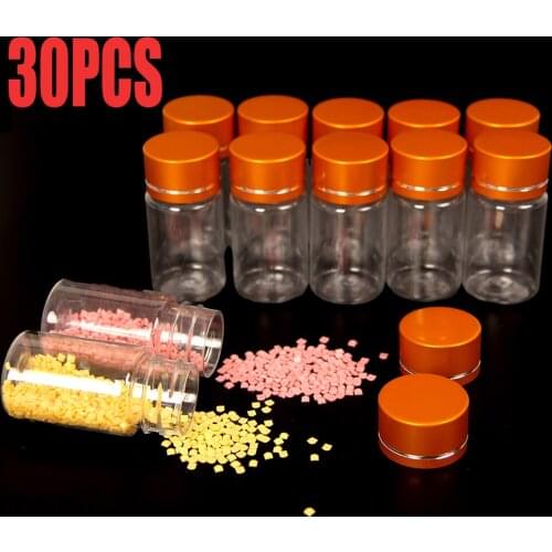 30/60/20/10 Gold/sliver Bottles Diamond Painting Accessories Container Bottles Diamond Painting Tools Crystal Bead Storage jar