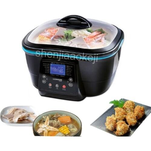 5L Electronic fryer electric health pot brush pot household multi-function electric pot High capacity 220v 1500w 1pc