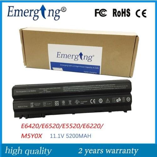 Japanese Cell 11.1V High Quality New Laptop Battery for Dell Latitude E6420 E5420 E5520 E6530 P9TJ0 F33MF M5Y0X 009K6P