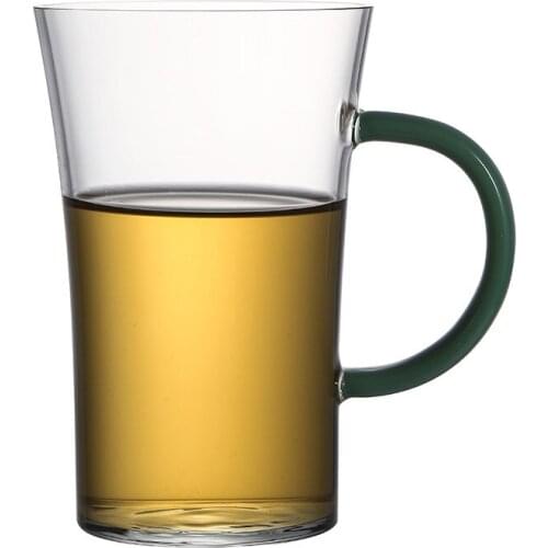 Colorful 350ml Heat-resistant Glass Fair Mug Serving Cup Sharing pot Tea filter Gift teaSet Kungfu teaware hot sale