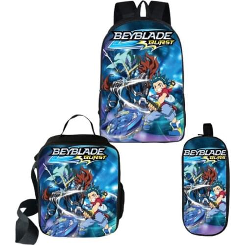 Children Anime Seven Deadly Sins School Bag Set for Boys Girls Cool Cartoon Nanatsu No Taizai Meliodas Elizabeth Kids Schoolbag