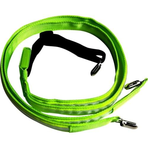 Men Cycling Light Up Suspenders LED Flashing Strap 3 Modes Lights Durable Luminous Rope USB Night Running Cycling Equipment
