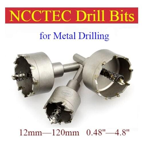 0.48''-4.8'' Tungsten steel hole saw drill bits Alloy Cutter/12mm-120mm Stainless Steel Metal Iron steel Plate Aluminum cutting