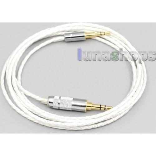 LN006614 Hi-Res Silver Plated 7N OCC Earphone Cable For Sennheiser HD4.40 BT, HD 4.50 BTNC,HD4.30i HD4.30G Headset