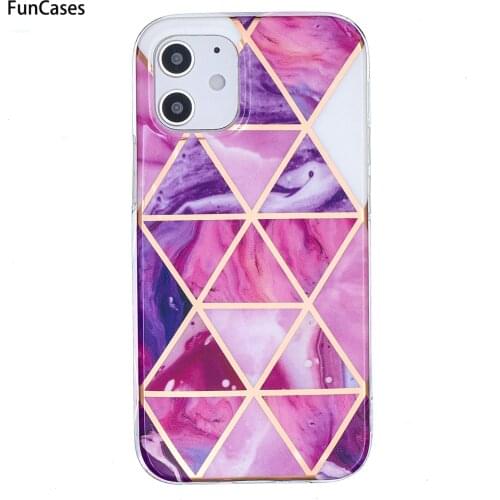 Color Blocking Soft IMD Cover For telefon iPhone 12 Pro Max Coques sFor Apple iPhone cellular 12 Mini Pro Telephone Cases phon