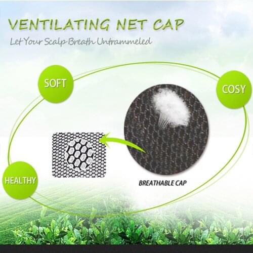 Natural Women Black Short Real Human Hair Wig Full Wig + Hairnet Comb