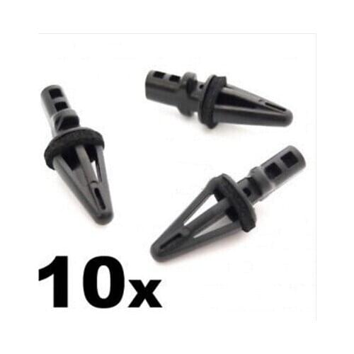 10x Plastic Rear Bumper Clips to fit For Nissan Pathfinder, Armada & Infiniti QX56