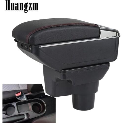 For KIA Rio 4 Rio X-line armrest box central Store content box cup holder ashtray interior car-styling accessories