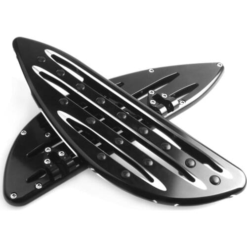 Motorcycle Floorboard Foot Pedal Rest Peg Driver Front FootPegs for Harley Touring Softail Dyna Street Road Glide FLH FLST