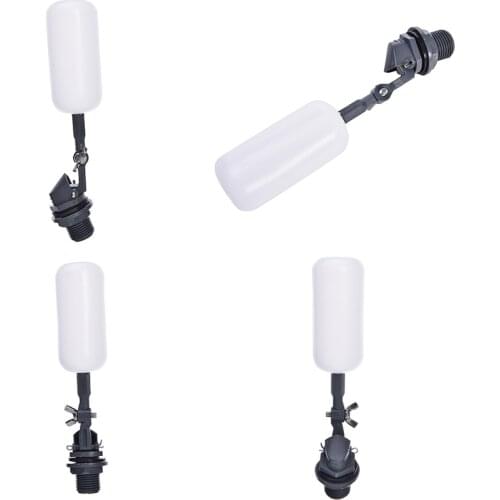 1/2 Inch Plastic Mini Float Ball Valve Shut Off Automatic Feed Fill Fish Tank Aquarium Water Humidifier Valve 15 cm