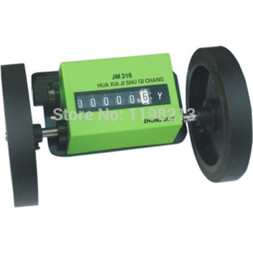 Meter Counter Rolling Wheel Mechanical Length Counter
