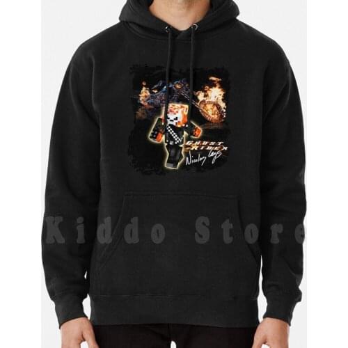 Ghost Rider Skin Signed Nicolas Cage hoodie long sleeve Nicolas Cage Ghost Rider Skin Nicolas Nicolas Cage Cage