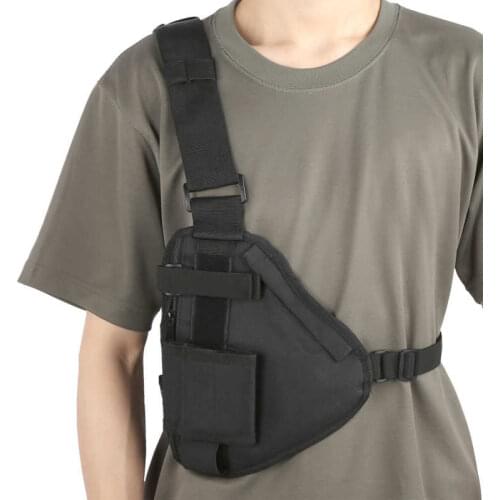 Outdoor Tactics Radio Storage Bag Oxford Cloth Shoulder Bags Men Women Anti-theft Chest Bag Nylon Sports Hunting Chest Bag