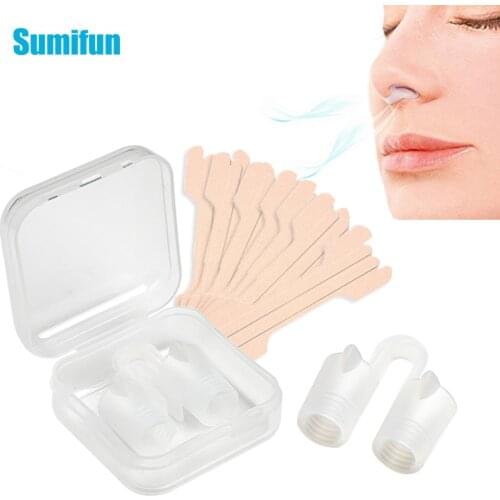 1Pcs Snore Stopper Anti Snoring Device Silicone Magnetic Anti Snoring Nose Breathing Good Sleeping Health Care