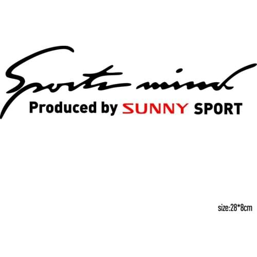 2 Pieces Customization Sports Mind On Car Lamp Eyebrow Car Covers Sticker Car Styling For nissan SUNNY car accessories