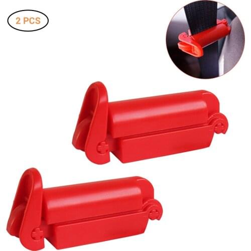 2pcs/lot Car Seat Safety Belt Fitted Plastic Slip-Resistant High Quality Non Tight Stable Baby Strap Clamp Anti-Clip Clip