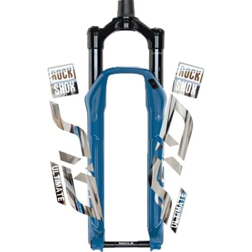 2020 rockshox sid front fork sticker bicycle decoration mountain bike front fork post waterproof transparent bottom
