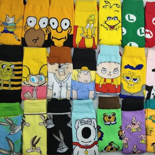 4pairs Combed Cotton Colorful Van Gogh Retro Oil Painting Women Men Socks Cool Casual Dress Funny Party Dress Crew Socks