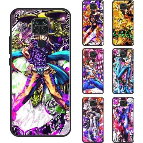 JoJolion JoJos Bizarre Anime Manga Case For Xiaomi Redmi Note 10 Pro Note 8 9S 8T Note 9 Pro Coque For Redmi 9T 9C 9A 7A 8A