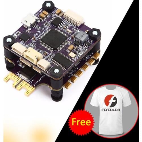 Flycolor Raptor S-Tower 40A 4-in-1 ESC 2-4S EFM8BB21F16G MCU BLHeli-S For RC Racing Toy Airplanes