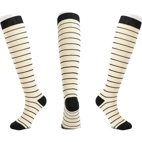 Compression Socks 20-30mmhg Women Men Socks Breathable Running Cycling Socks Nursing Outdoor Sports Crossfit Flight Travel Socks