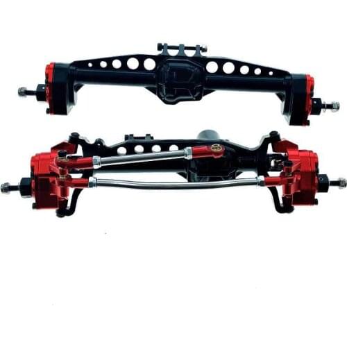 Upgrade Metal Front/rear Axle For Axial SCX10II 90046 90047 Simulation Climbing Car Accessories