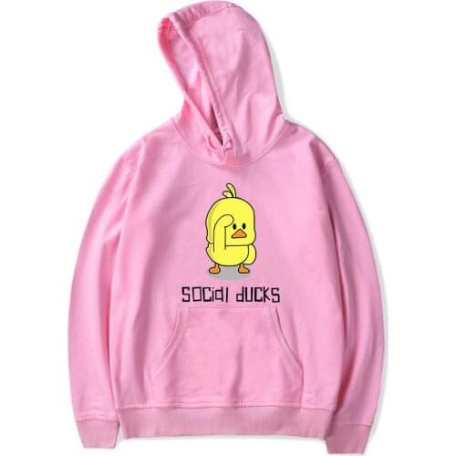 2020 New Cute Duck Hoodies Women Men Casual Funny Hoodies Popular Rubber Duck Print Clothes Boy Girl Fashion Autumn Sweatshirts