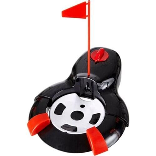 New Indoor Golf Putting Trainer Golf Equipment Putter Training Golf Plastic Trainer Premium Automatic Golf Putting Cup