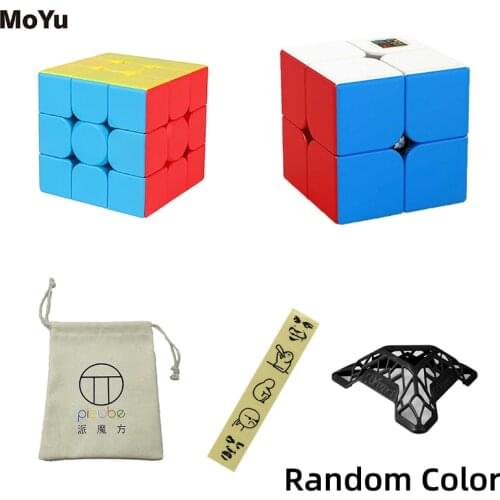 [Picube] MoYu 3x3x3 meilong magic cube stickerless cube puzzle professional speed cubes educational toys for students