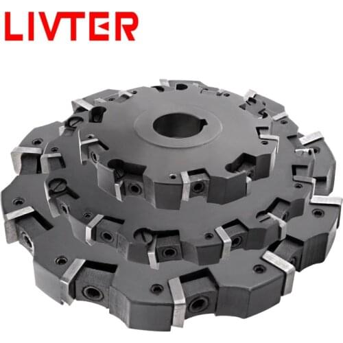 Indexable three-sided milling cutter 100/125/150/160/200 / 315mm keyway milling cutter thickness 16 20