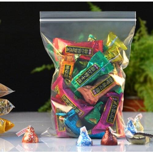 Thick Bag Plastic Packing Bags ! 500pcs/lot (8cm*12cm) Clear Resealable Plastic PE Zip Lock Bags.thickness:0.2mm