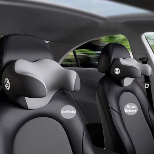 U Shaped Neck Pillow Car Seat Support Pillow Cushions Headrest Comfortable Support Relieve Fatigue Cae Accessories