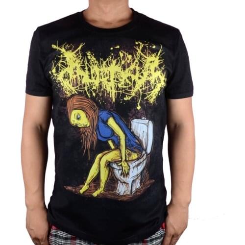 Horrible Inopexia Rock Brand shirt fitness Hardrock heavy Dark Metal 100%Cotton skateboard funny illustration camiseta