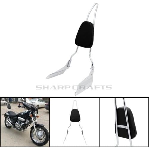 Motorcycle Parts Chrome High Quality Spike Bow Passenger Backrest Sissy Bar For Honda Magna VF250 VF750 VF 250 750