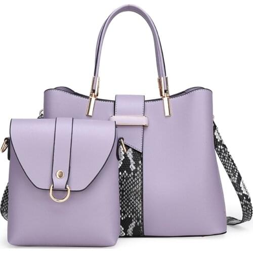 Womens Bag High Quality 2 piece Ladies Large Capacity Leather Shoulder Messenger Bag Luxury Designer Women Purses And Handbags