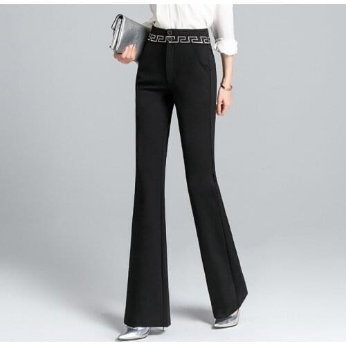 Women pants Slim spring autumn High waist pant casual pants Women 20355