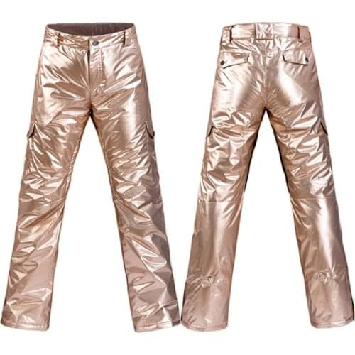 Winter Warm Ski Pants Women Casual Tracksuits Outdoor Snow Sports Snowboarding Trousers Windproof Waterproof Snow Pant