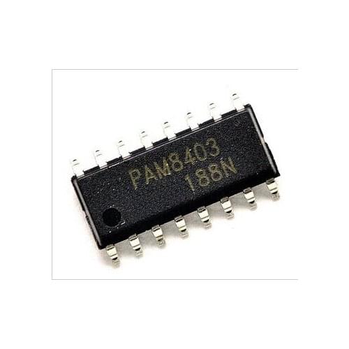10PCS PAM8403 8403 SOP-16