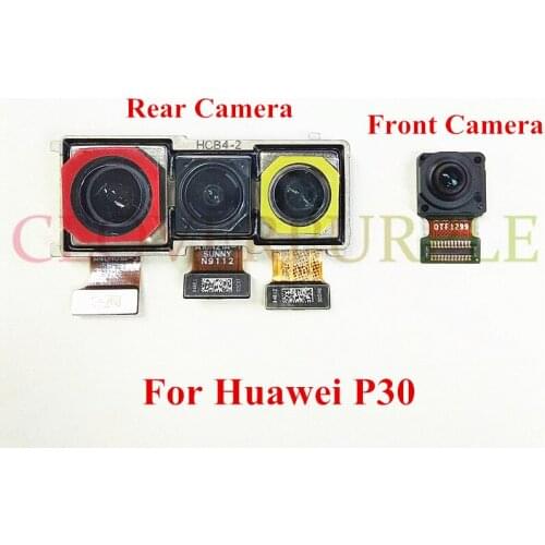 1x Front Camera & Rear Back Camera Flex Cable For Huawei P30