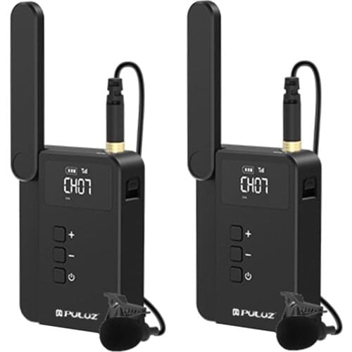 Wireless Lavalier Microphone Lapel Clip-on Mic 3.5mm for Vlogging Recording Compact