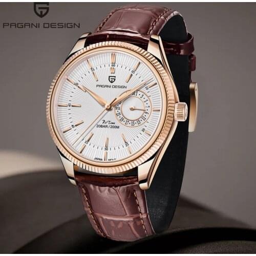 2021 New PAGANI DESIGN Quartz Watch Top Luxury Brand Leisure Sport Men Watches Automatic Date Sapphire Crystal Relogio Masculino
