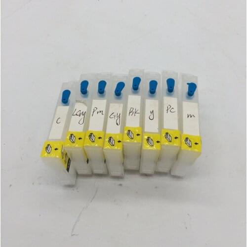 CLI-42BK C M Y PC PM GY LGY Rill ink cartridges for canon pro-100 printer qy6-0084 print head