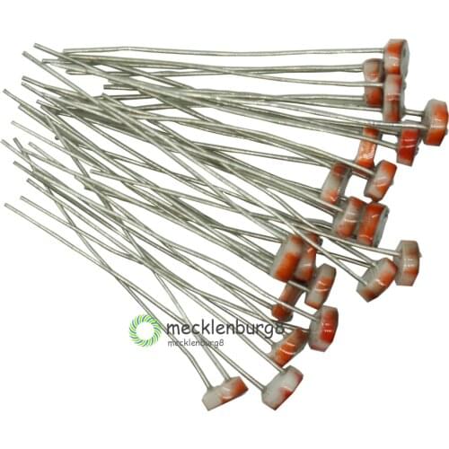 20Pcs LDR Photo Light Sensitive Resistor Photoelectric Photoresistor 5528 GL5528