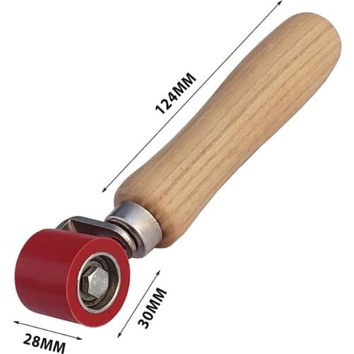 HKBST 28mm Silicone Ball Bearing Pressure Seam Rollers Silica gel pressure roller for Hot Air Plastic welding gun