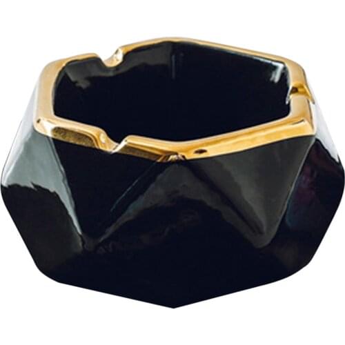 Ceramic Ashtray Desktop Creative Gift Coffee Table Living Room Home Decoration