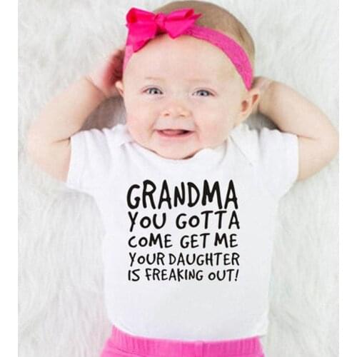 Newborn Baby Boys Girls Summer Clothes New Toddler Bodysuits Short Sleeve Body Baby Onesie Unisex Jumpsuit Letter Printing