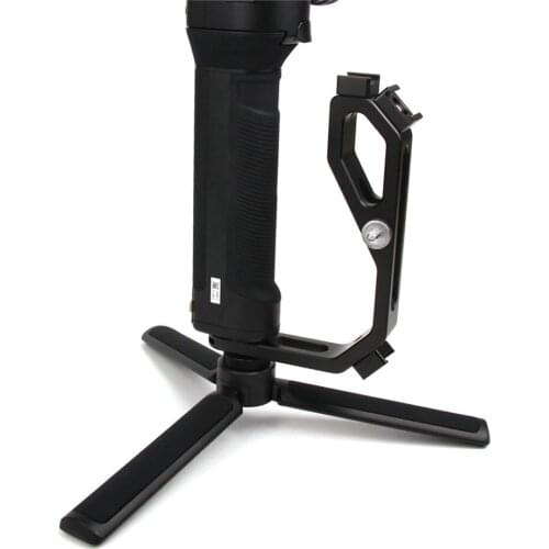 L shape Mounting Plate for DJI Ronin S Handheld Gimbal Monitor Fill Light Microphone Mount Holder Extension Bracket Accessories