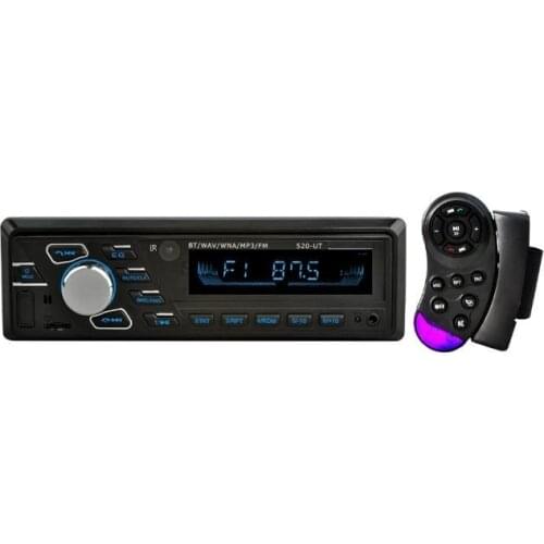 By DHL/Fedex 10pcs 12V Bluetooth Car FM Radio Audio MP3 Player Support USB SD Steering Wheel Remote Control 520ut 520-UT