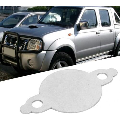 EGR Valve Blanking Plate Fit for Nissan Navara D40 YD25 Common Rail 2.5L Euro 4 06-11 High quality aluminium alloy stability
